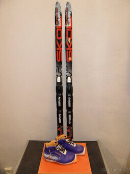 dětské běžky Skol 110 cm + boty zdarma