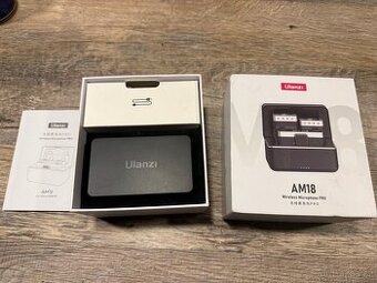 bezdrátový klopový mikrofon Ulanzi AM18