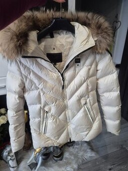 Blauer dámska bunda