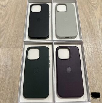 Kryt, obal na iphone 16 pro, 16 pro max z kuže MagSafe