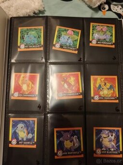 Pokémon album stickers