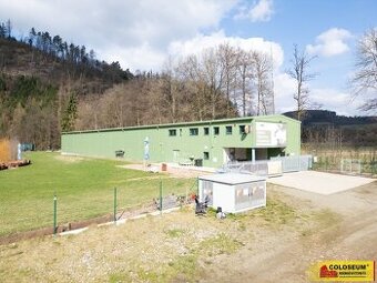 Nedvědice, pronájem výrobního areálu, 19 015 m², hala, kance