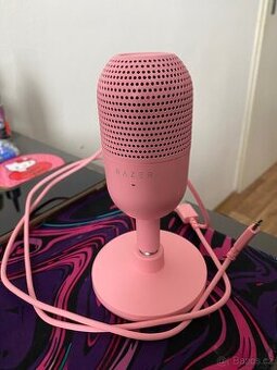 Razer Seiren V3 Mini mikrofon růžový