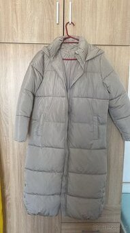 Zimní bunda/kabát - béžová S/M