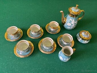 PORCELÁNOVÝ KÁVOVÝ SERVIS
