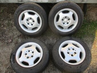 Alu kola 5x112 R15 ET35 Pneu zimní 195/65 R15 v Lužnice
