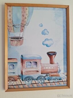 dekorační obraz zn. Inspio_vlak