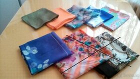 Šátky, šály - (některé vintage); přehoz