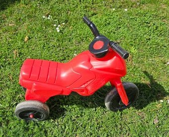 Odrážedlo motorka Enduro červené