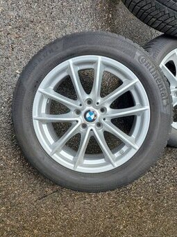 R17" alu kola 5x112 7,5jx17 et27 pneu 80%