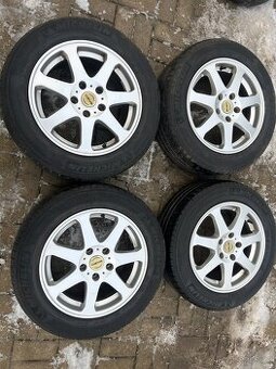 4x litá kola ENZO 5x114 R16, letní pneu