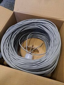 Datový kabel CAT.5e 250m + konektory - VÝHODNĚ