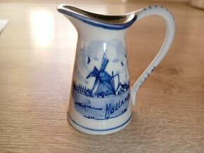 Miniatura Holandský porcelán - 1