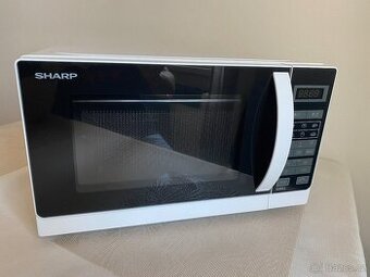 Mikrovlnná trouba s grilem SHARP R 642WW