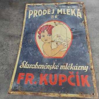 Plechová cedule