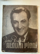 Jára Pospíšil album písní podepsané - 1