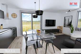 Prodej bytu 2+kk, 63 m², Žleby