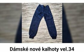 Dámské nové kalhoty