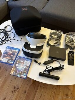 Playstation VR virtuální realita - velká sestava