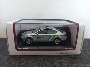 Model Škoda Octavia III POLICIE Abrex 1:43