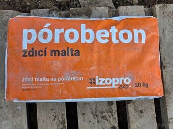 Zdící malta na pórobeton Izopro eko 20 kg