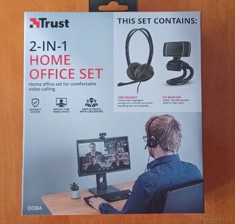 Web kamera + headset TRUST - 1