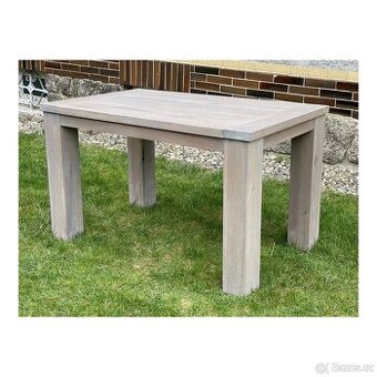 Dubový nerozkládací jídelní stůl - Tom 130 cm