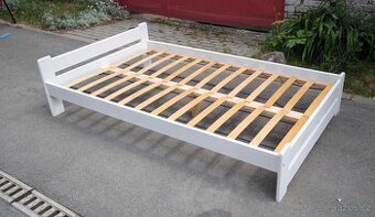 DOVOZ MOŽNÝ pěkná masiv postel 120x200 s roštem