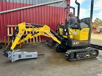Hydraulické kladivo Hardy 100kg pro bagry 1-2,5 tun