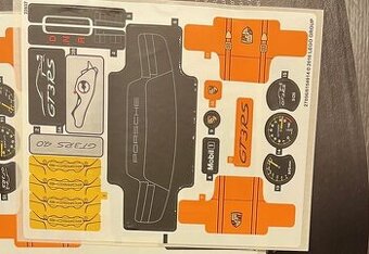 LEGO® Porsche 911 GT3 RS - Sticker set - polepy 42056