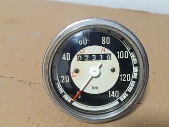 tachometr Jawa 250 350 kývačka sport 2319 km uloženka