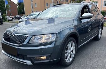 Škoda Octavia 3. Scout 4x4 2.0 TDI 110 KW 1 maj serv kniha.