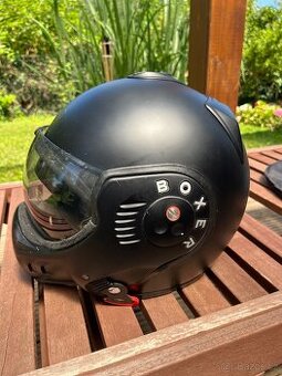 ROOF Boxer V8 – vel. 60 (L), matná černá + zrcadlové plexi +