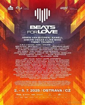 4 denni vstupenka na Beats for love
