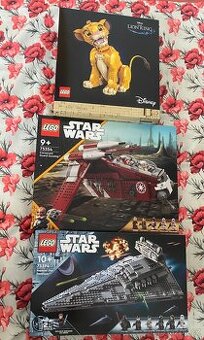 Lego 43247 75354 75394 nové, Nerozbalené