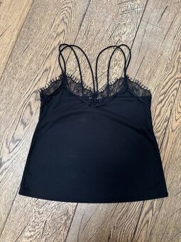 Dámské krajkové tílko H&M, vel. S