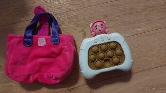 Vzdělávací hra Pop It na baterie, medvídek + obal