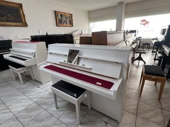 Bílé akustické pianino Yamaha se zárukou 5 let, doprava