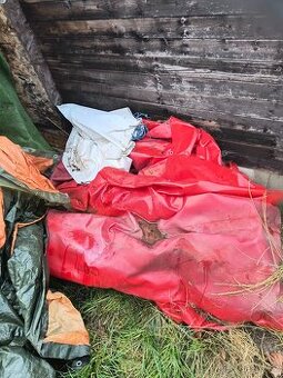 SLEVA PVC plachta 11,5 × 4,5 m – silná, vhodná na zastřešení