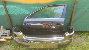 Superb Zadní nárazník sedan a dveře černá metalíza