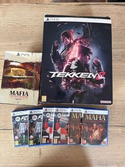 Hry PS5 (mafia, nhl 26, fc 26, tekken)