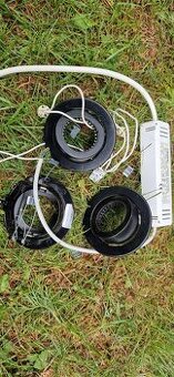 Stropní svítidla 3x - zápustná