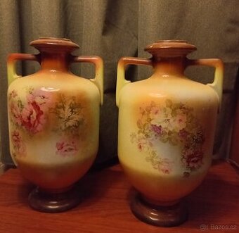 Párové vázy,  poč. 20.stol.