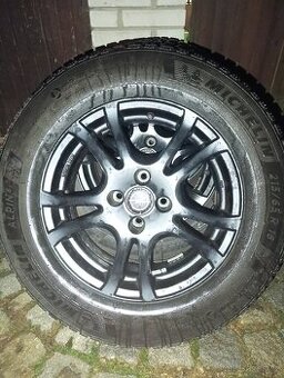 ALU kola + zimní pneumatiky Michelin 215/65 R16