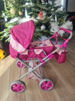 Kombinovaný kočárek pro panenky