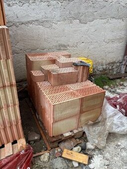 Cihle Porotherm 19 AKU broušená