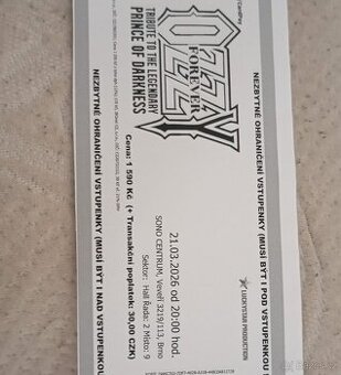 Ozzy Forever tribute Brno