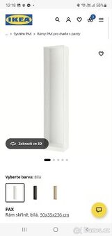 Rám skříně PAX IKEA