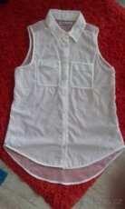 Bílá polokošile Terranova