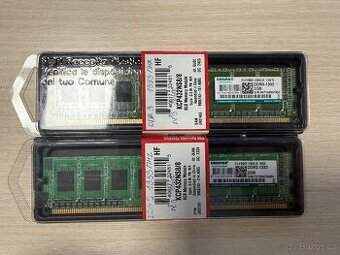 2× 2 GB DDR3 DIMM 1333 MHz (PC3-10600) – Kingmax